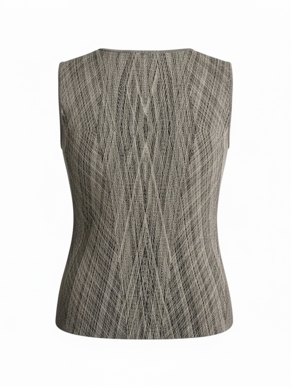 Sag Harbor Textured Sleeveless Top Size 1X - Picture 4 of 5